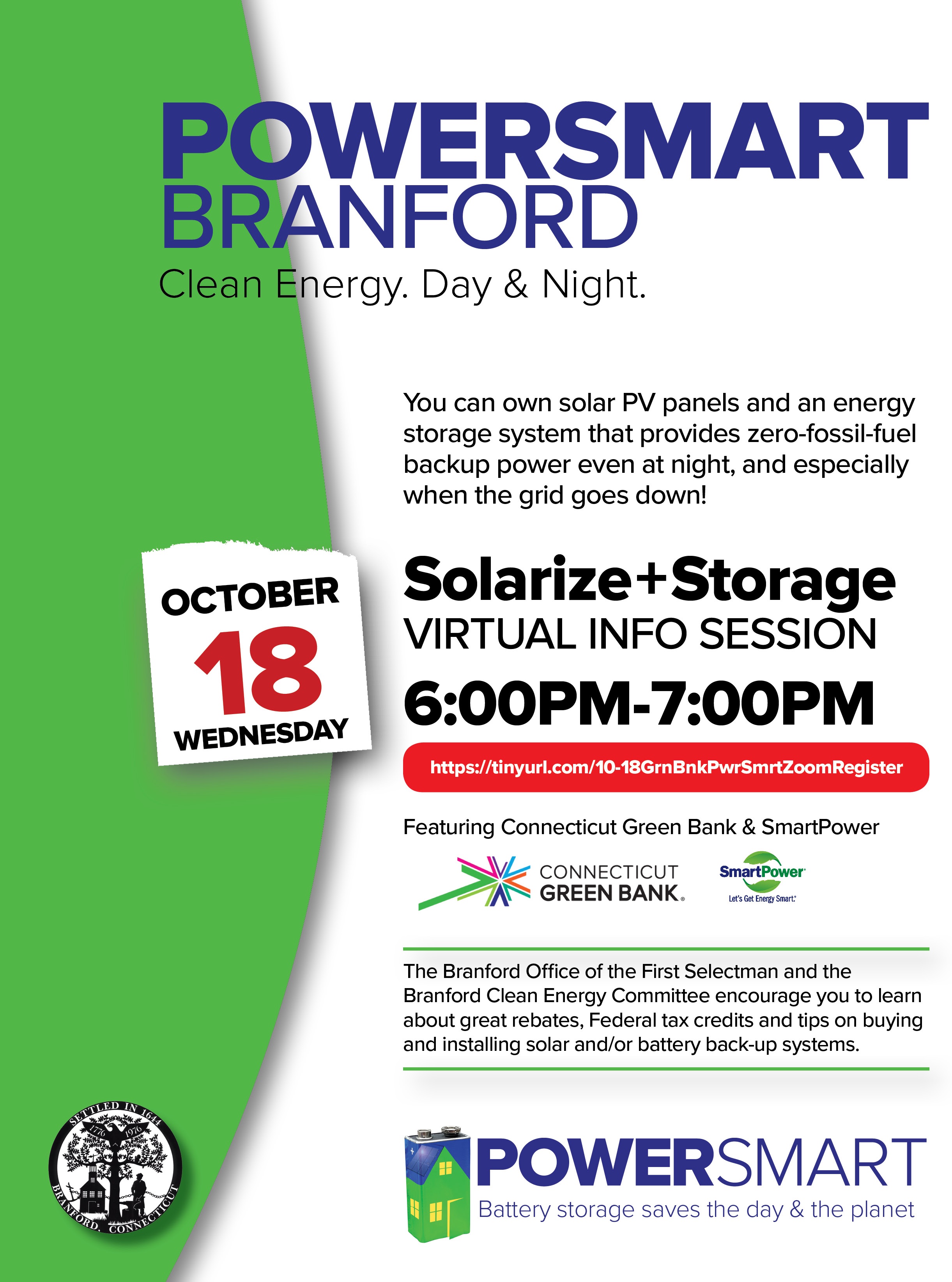 Solarize + Storage Virtual Info Session